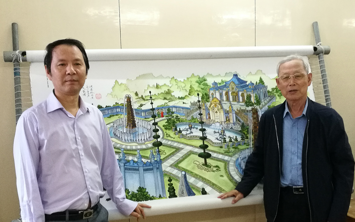 京扬艺韵交融，共绘圆明园刺绣艺术蓝图