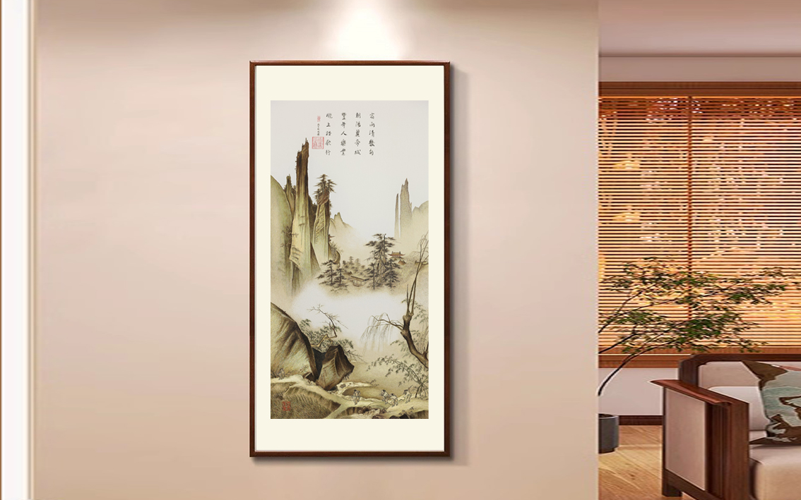 宋 - 马远 - 踏歌图刺绣：工艺精湛的艺术杰作，朱军成技能大师工作室绣制7.jpg