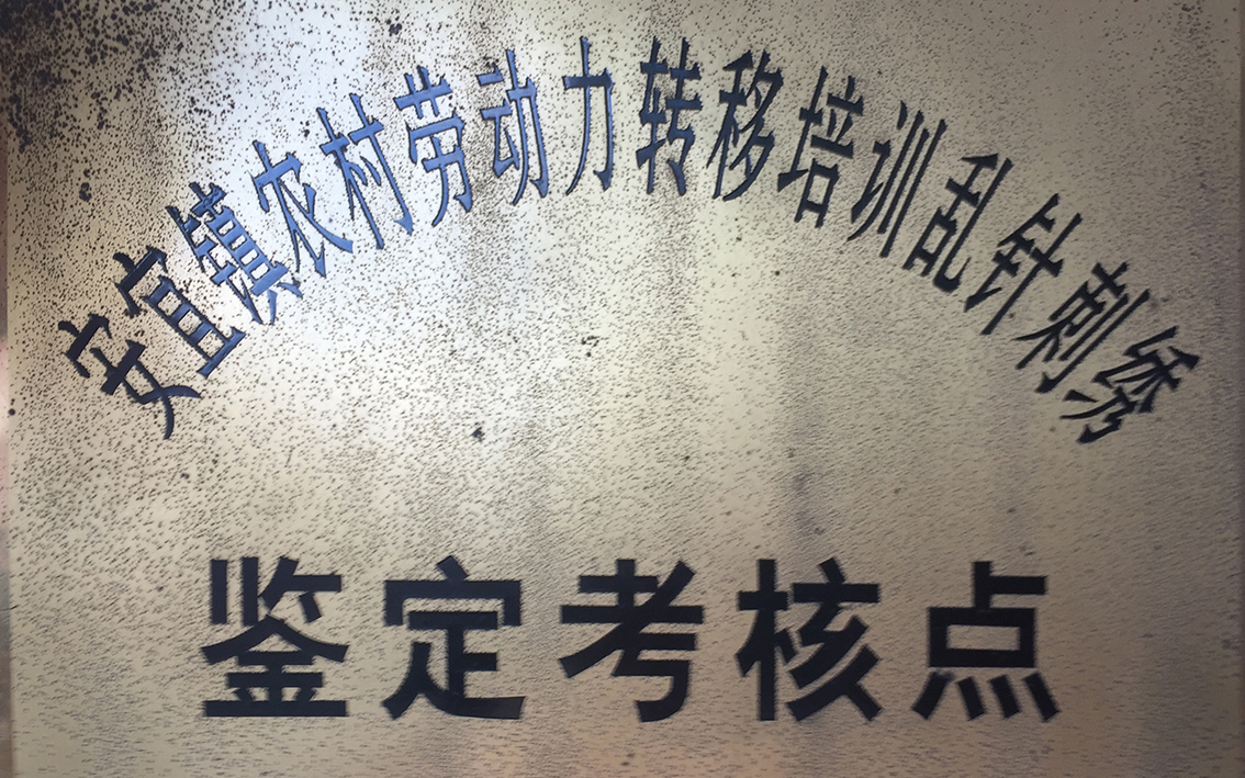 2003年3月扬州市礼好一然绣研究院原宝应县华艺苑刺绣研究所被宝应县安宜镇劳动所定点为安宜镇农村劳动力转移培训乱针绣实训基地及鉴定考核点。.jpg